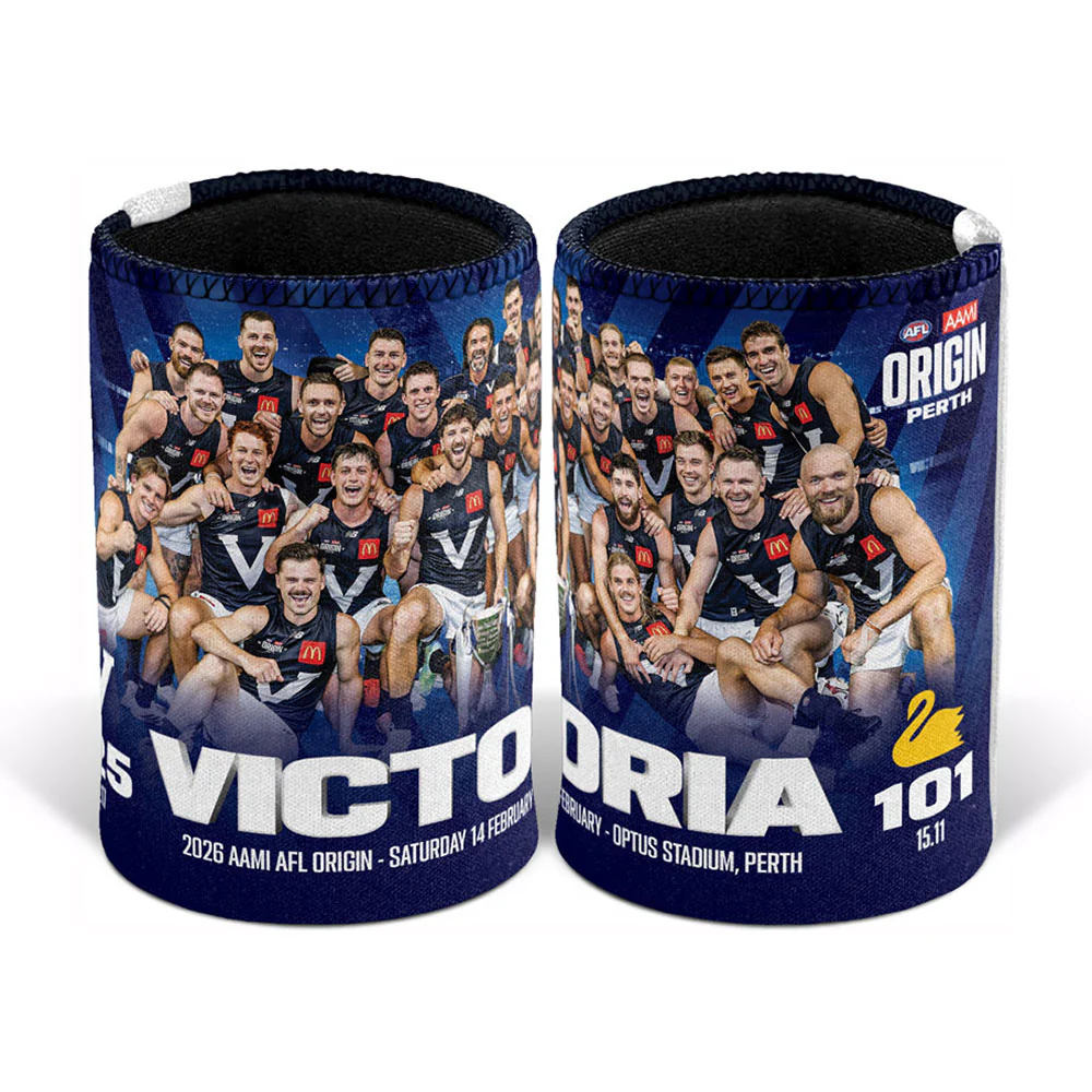 AFL Origin 2026 - Big V Celebration Can Cooler