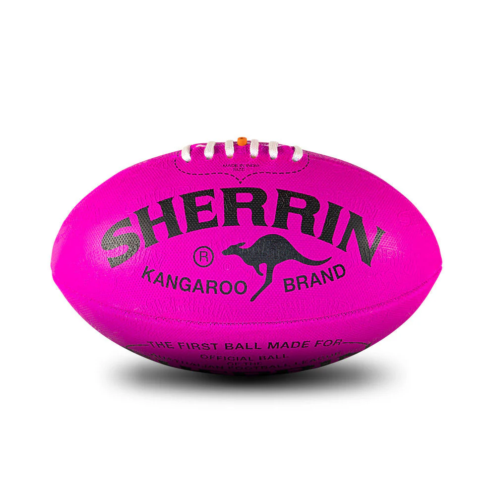Pink Sherrin Synthetic Football - Image 6