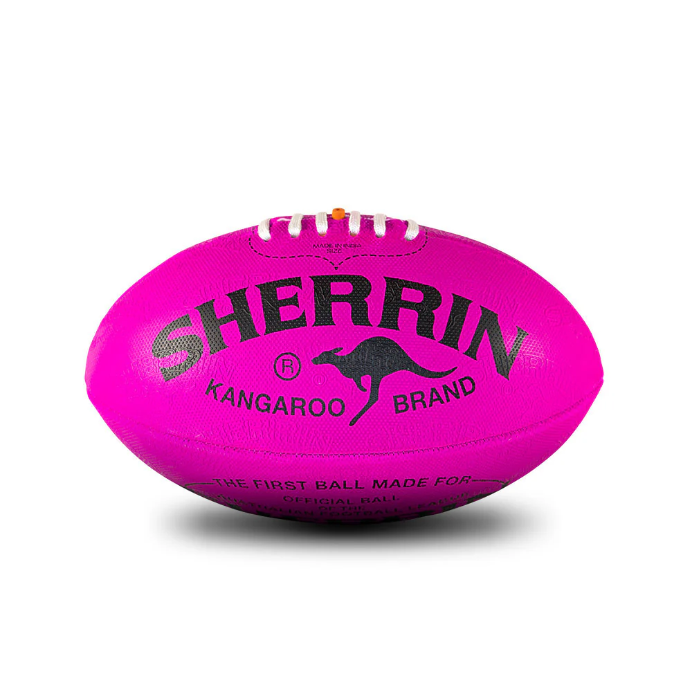 Pink Sherrin Synthetic Football - Image 3