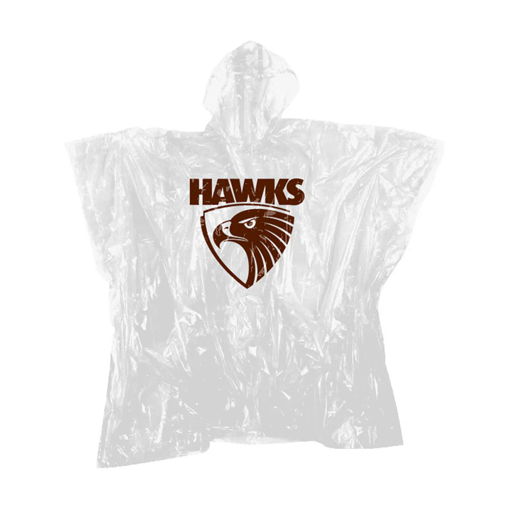AFL Poncho - Hawthorn Hawks