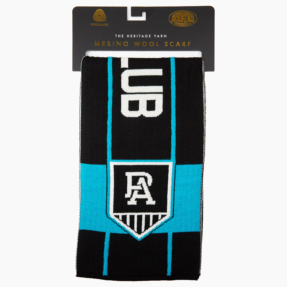 Port Adelaide 2024 Merino Wool Scarf