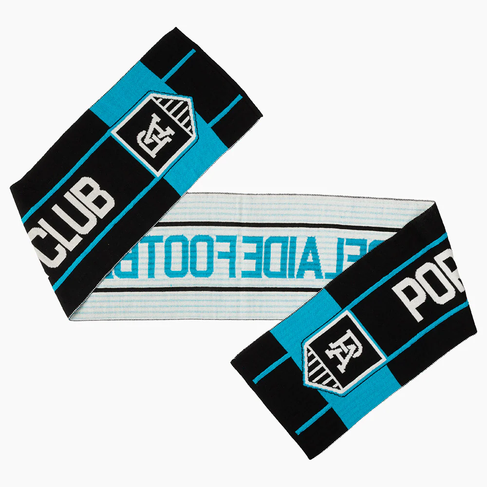 Port Adelaide 2024 Merino Wool Scarf - Image 2