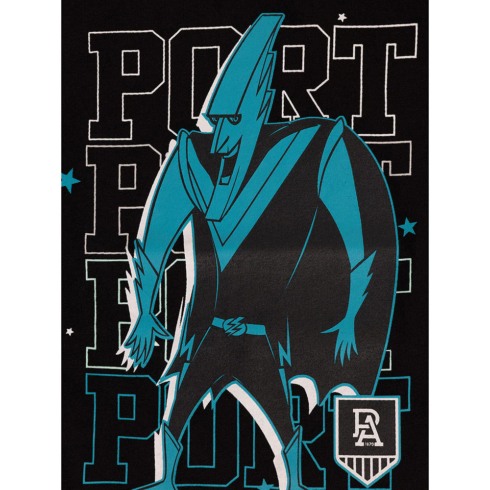 Port Adelaide Kids Graphic Tee - Image 5