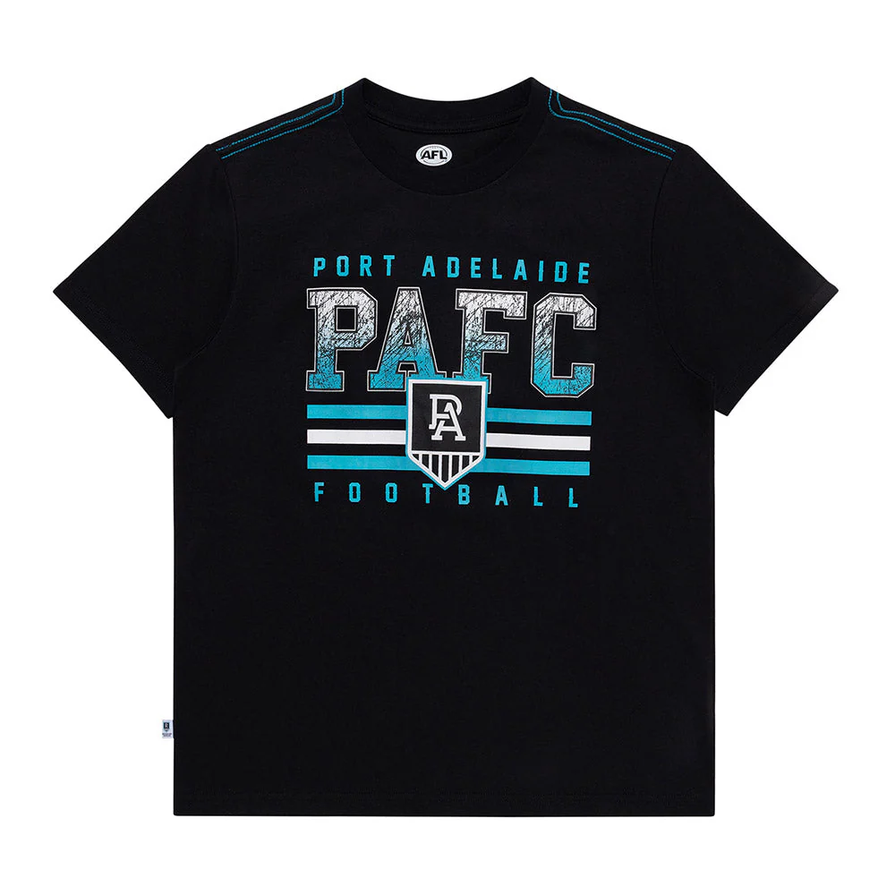 Port Adelaide 2024 Youth Sketch Tee - Image 5