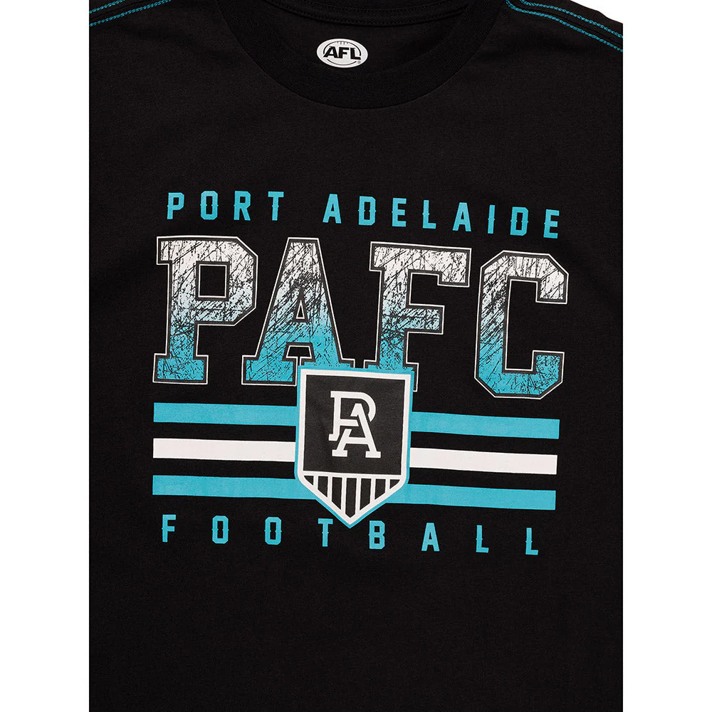 Port Adelaide 2024 Youth Sketch Tee - Image 6