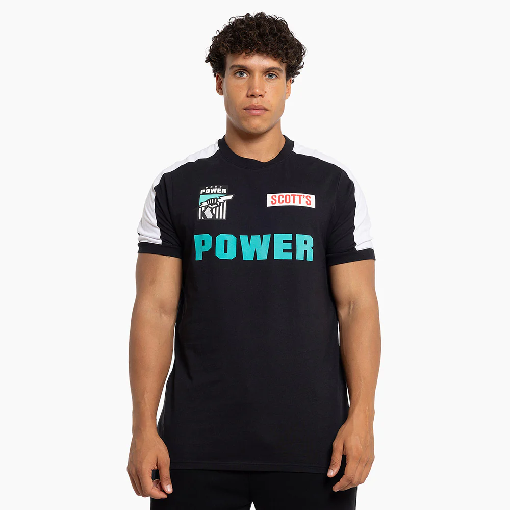 Port Adelaide Adult Throwback Tee