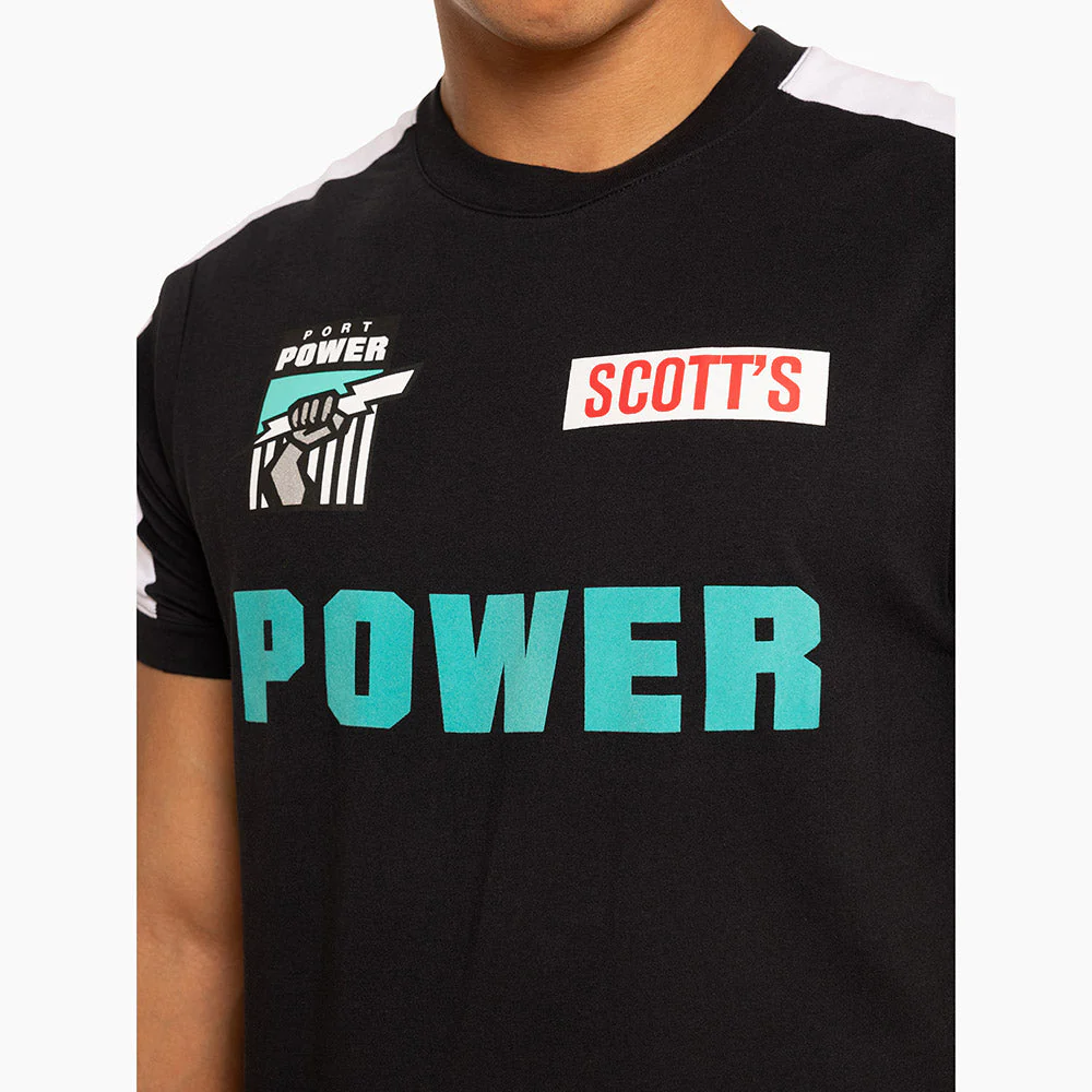 Port Adelaide Adult Throwback Tee - Image 4