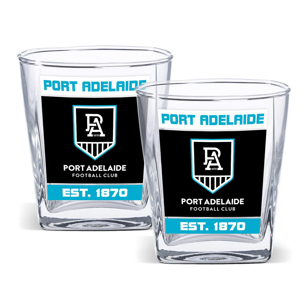 Port Adelaide 2 Pack Spirit Glass - Image 2