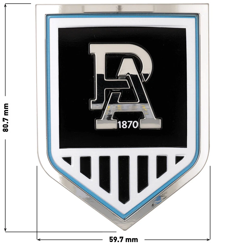 Port Adelaide 3d Chrome Emblem - Image 8