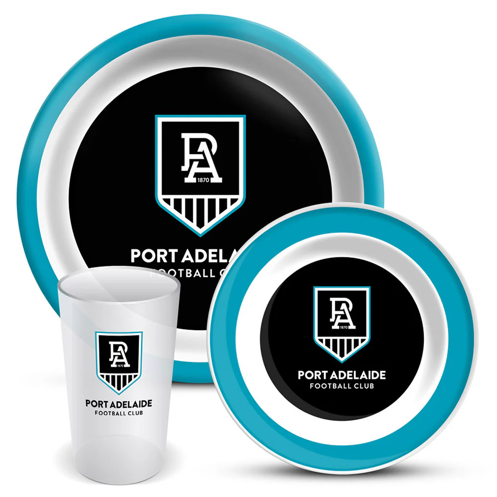 Port Adelaide 3 Piece Dinner Set - Image 2