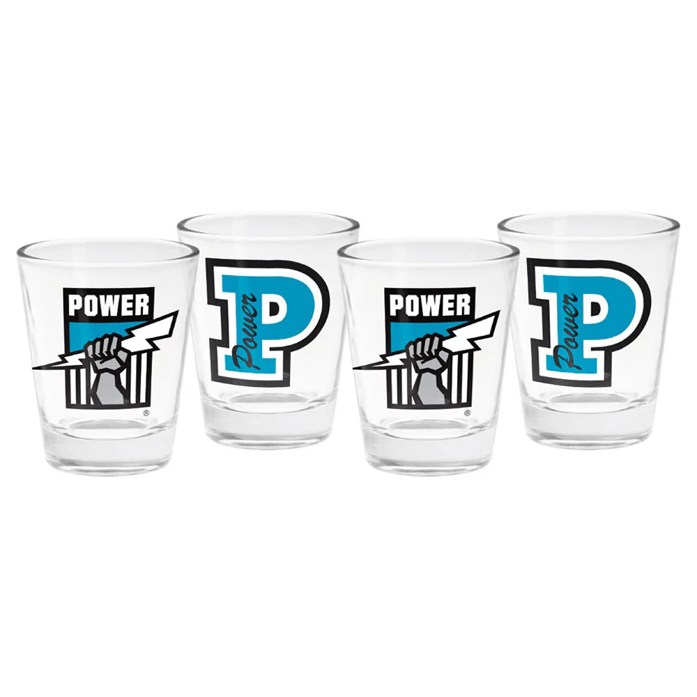 Port Adelaide 4pk Shot Glass - Image 2