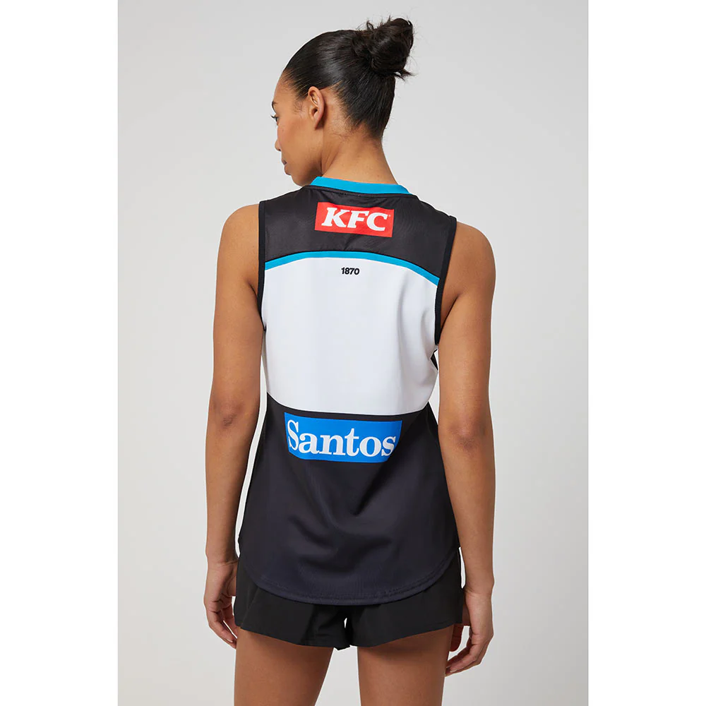 Port Adelaide AFLW Season 7 Womens Home Guernsey - Image 3