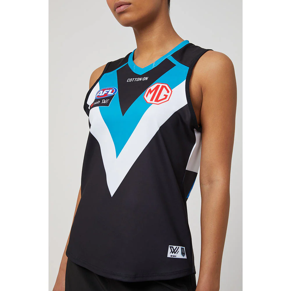 Port Adelaide AFLW Season 7 Womens Home Guernsey - Image 4