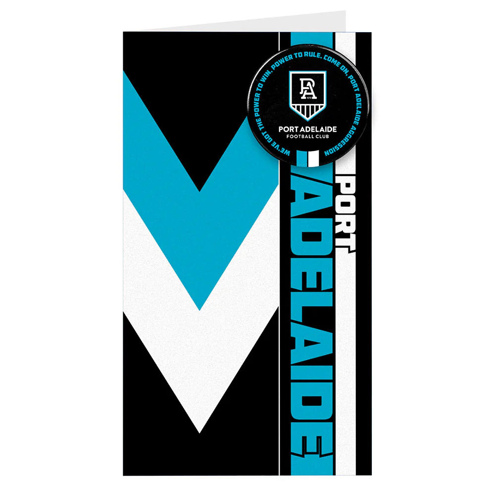 Port Adelaide Badge Card