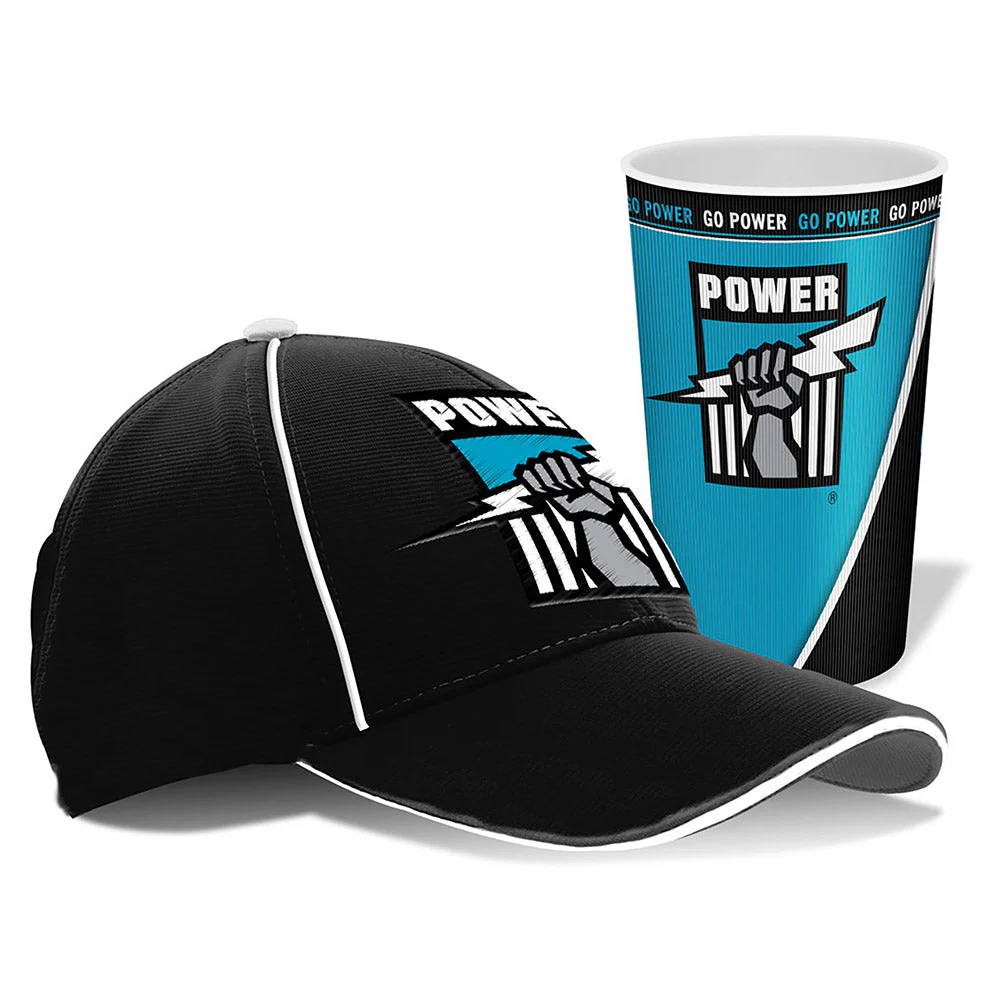 Port Adelaide Cap And Tumbler Pack - Image 2