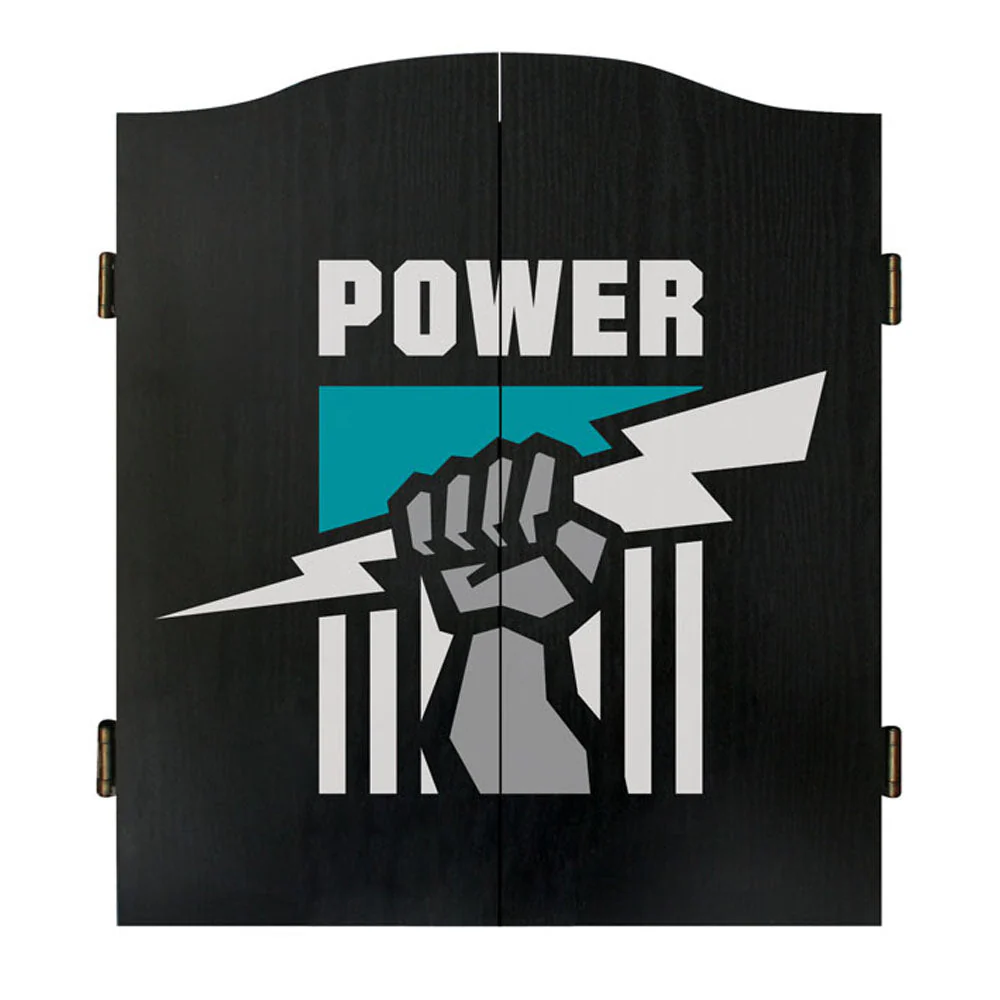 Port Adelaide Dartboard In Cabinet - Image 4