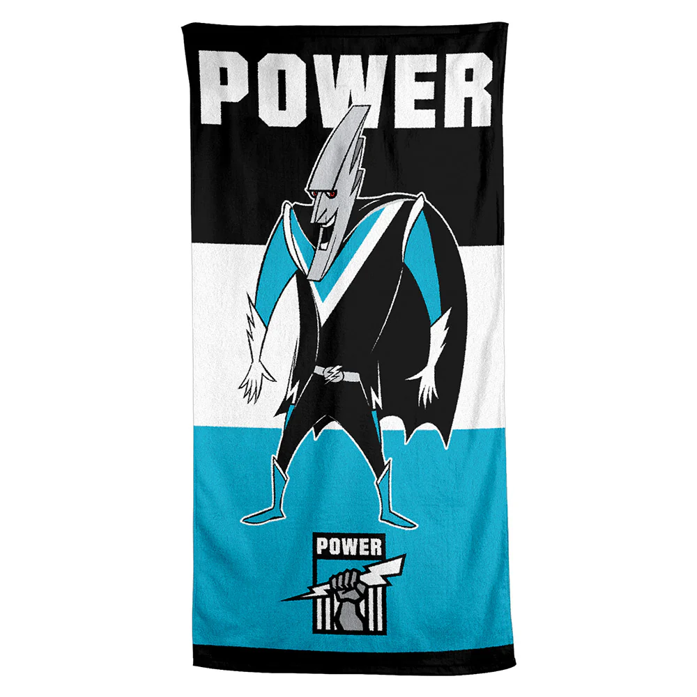 Port Adelaide Jumbo Beach Towel