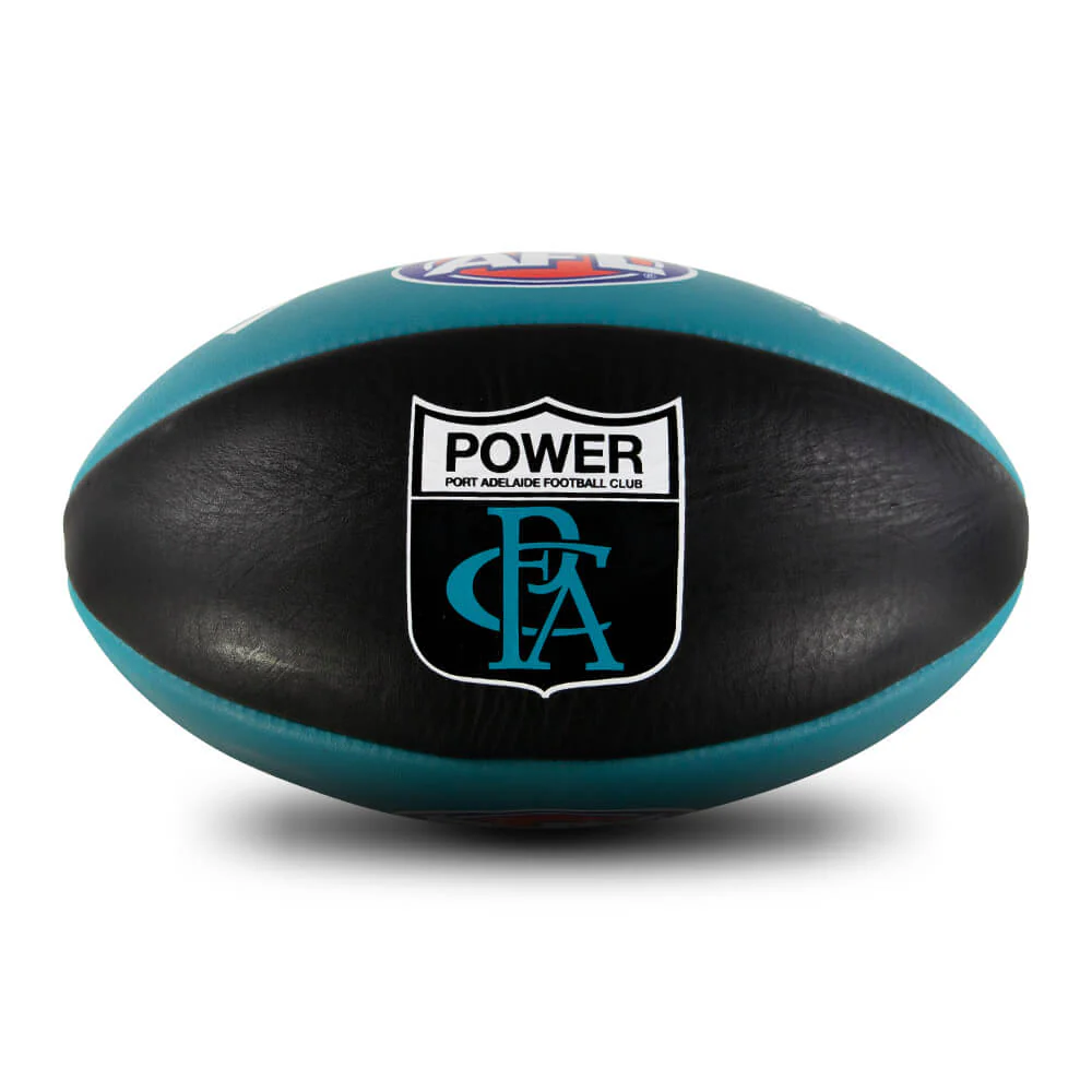 Port Adelaide Leather Football - Size 5 - Image 3