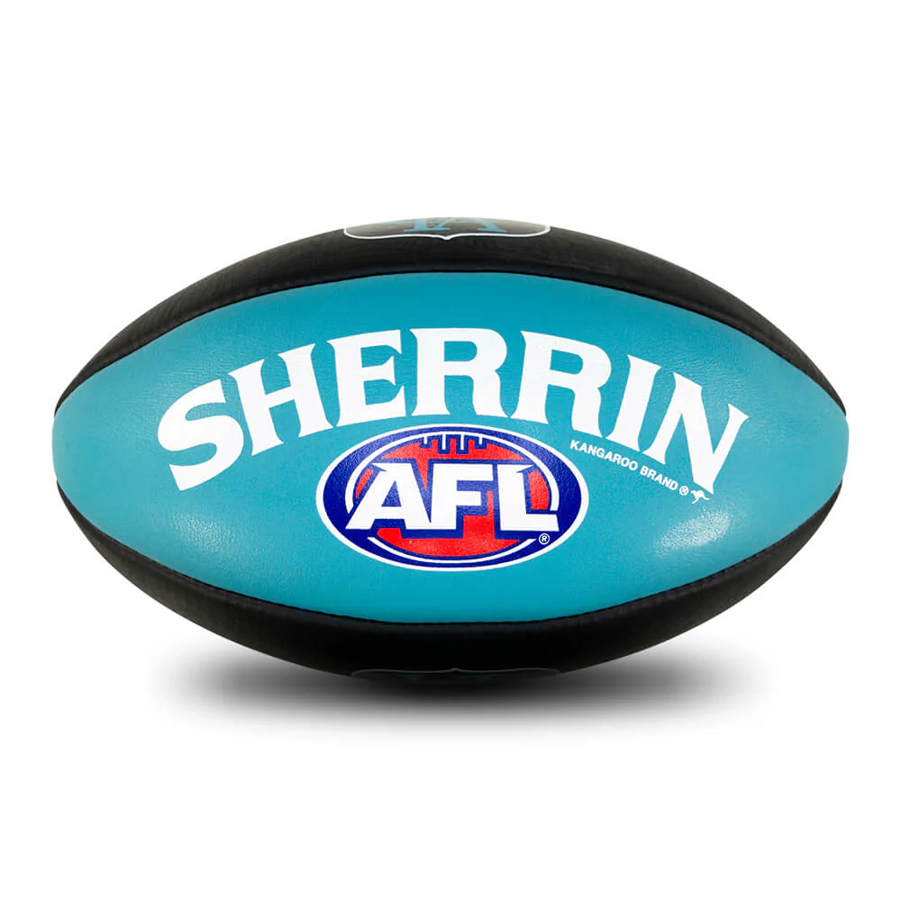 Port Adelaide Leather Football - Size 5 - Image 7
