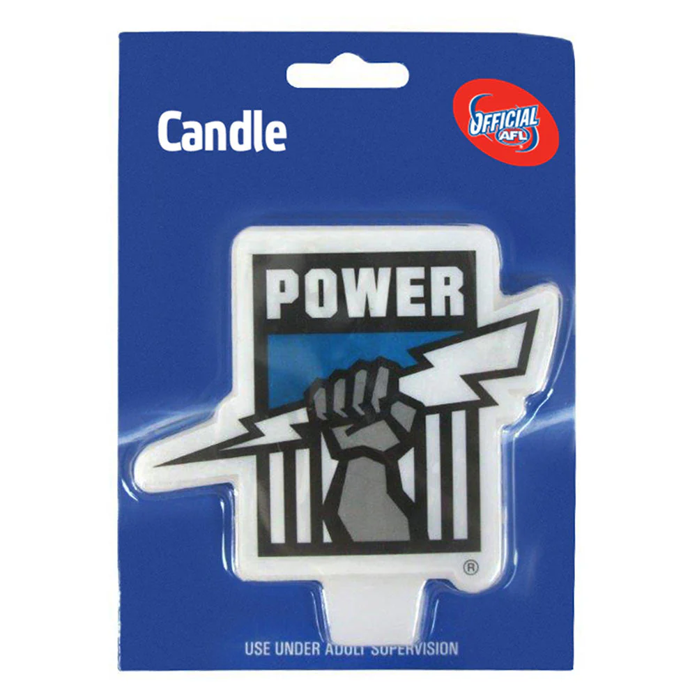 Port Adelaide Logo Candle - Image 2