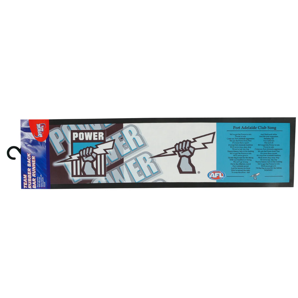 Port Adelaide Lyrics Bar Runner - Image 2