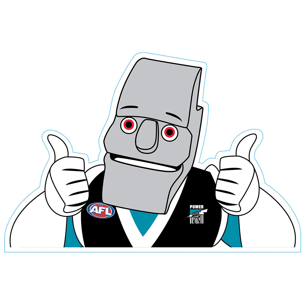 Port Adelaide Mascot Car Decal