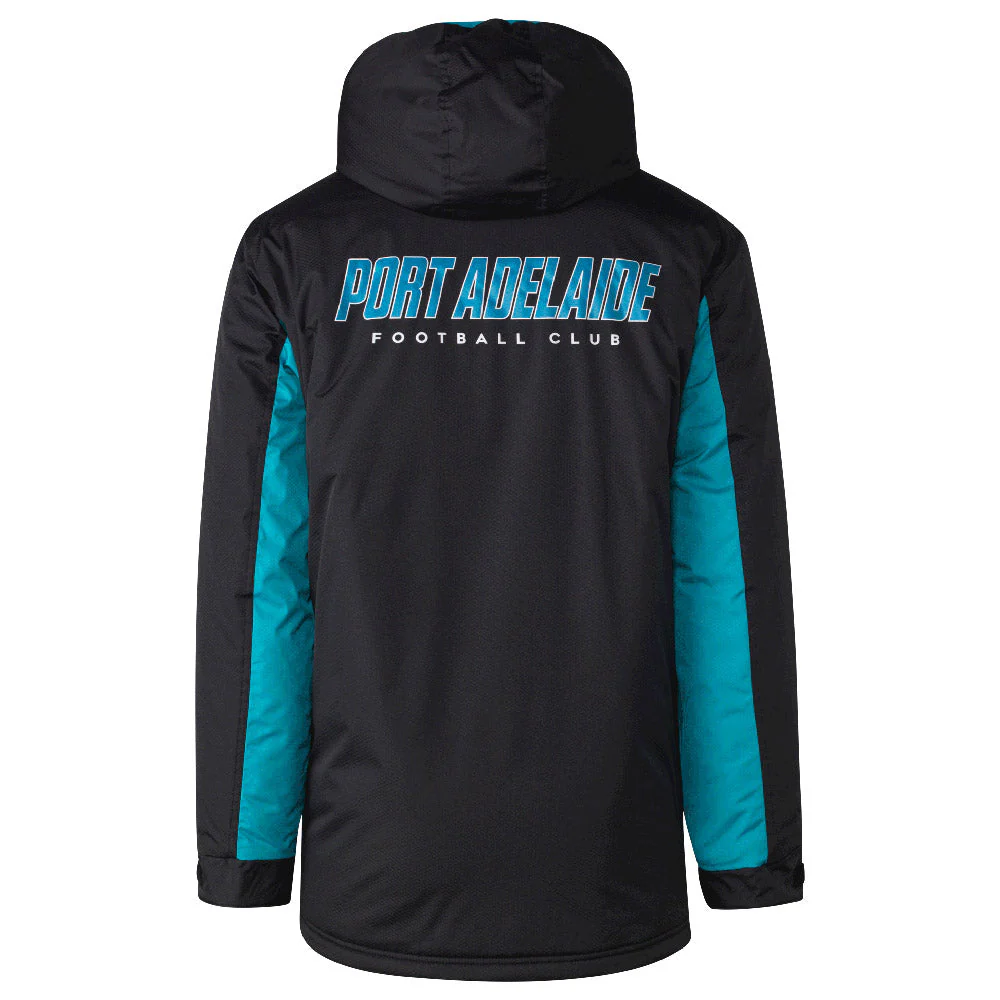 Port Adelaide Mens Game-Day Stadium Jacket - Image 5