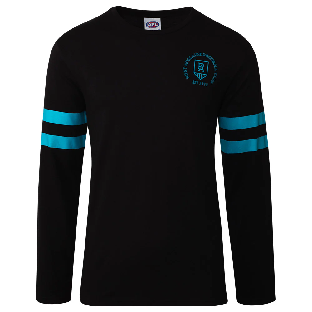 Port Adelaide Men's Long-Sleeve Tee