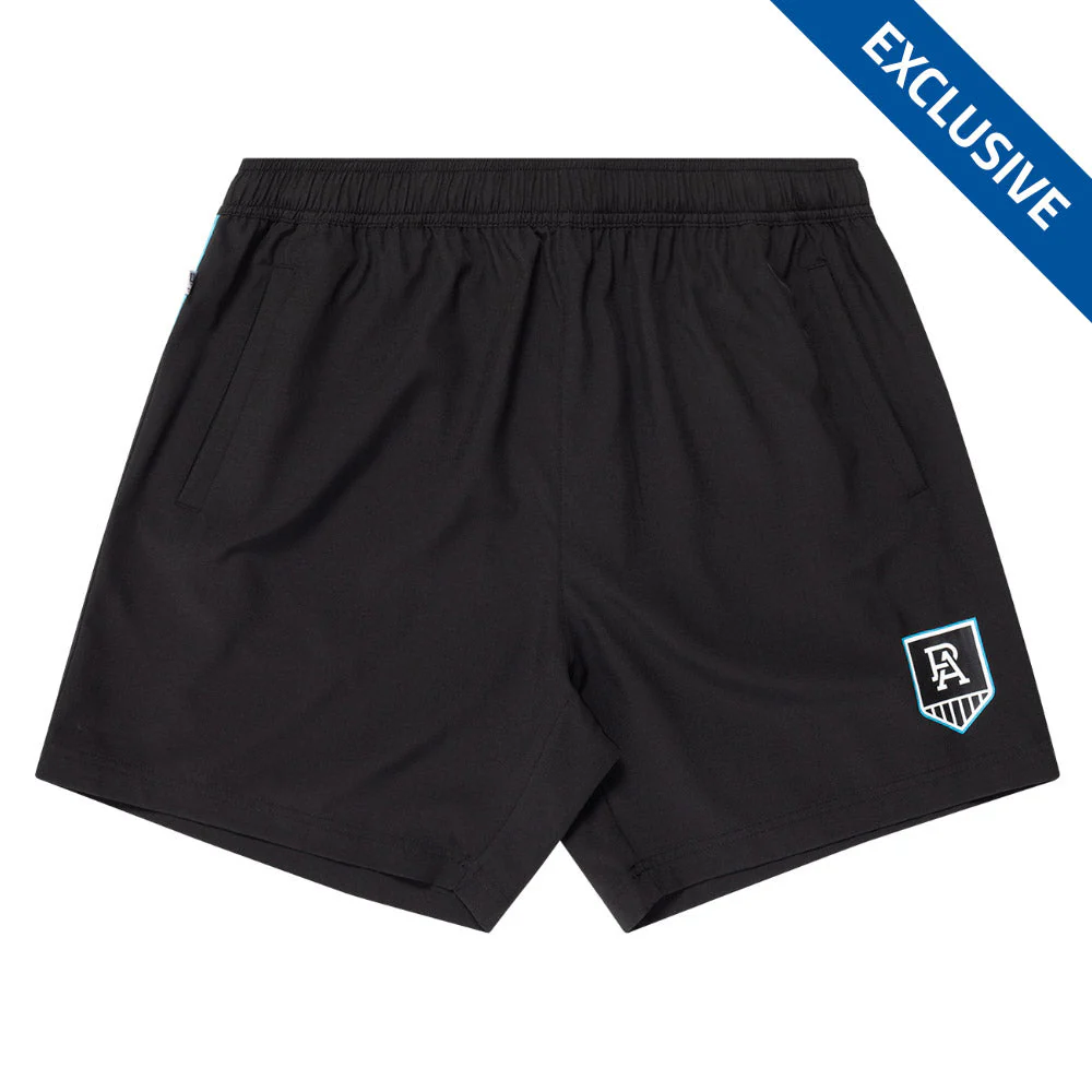 Port Adelaide Mens Performance Shorts - Image 5