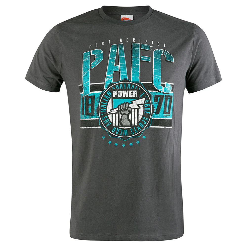 Port Adelaide Mens Printed Tee