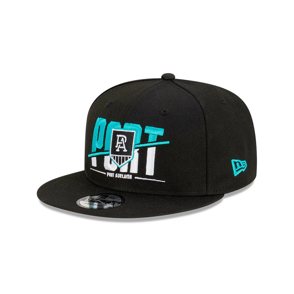 Port Adelaide New Era 9fifty Sliced Cap