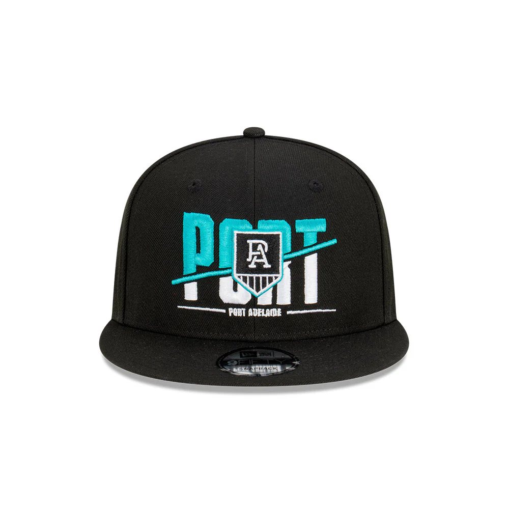 Port Adelaide New Era 9fifty Sliced Cap - Image 3