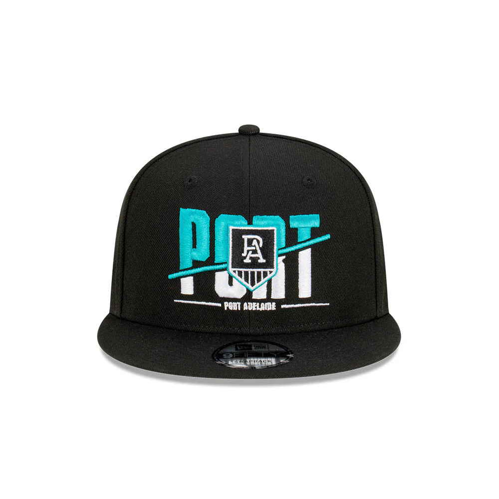 Port Adelaide New Era 9fifty Sliced Cap - Image 6