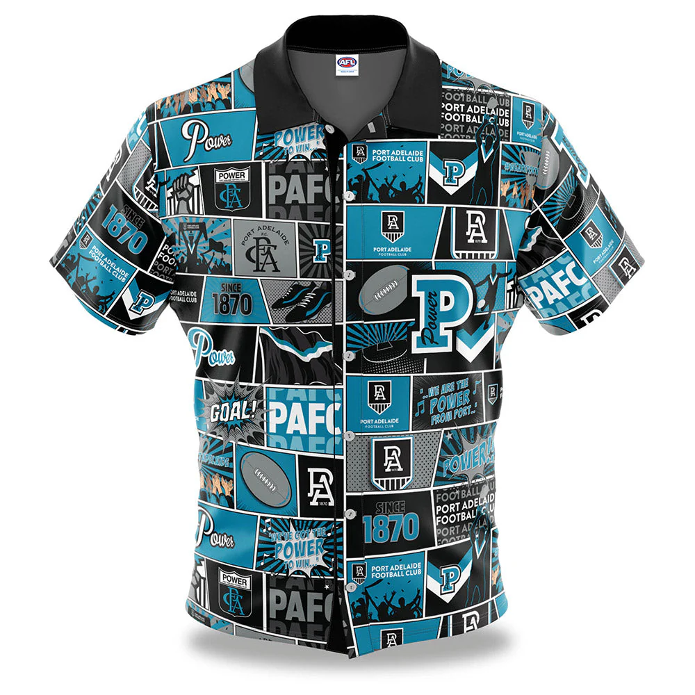 Port Adelaide Pop Art Shirt - Image 4