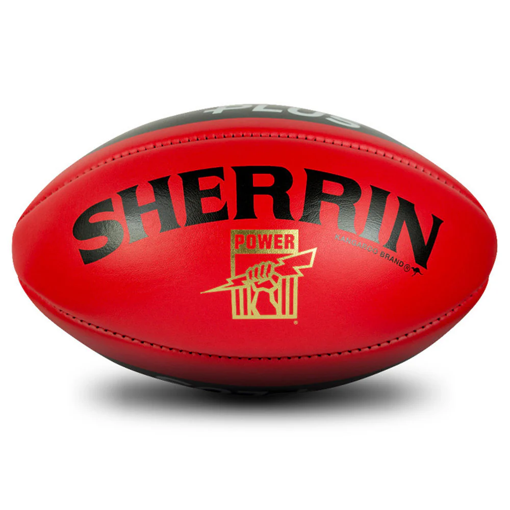 Port Adelaide Red Official Game Ball