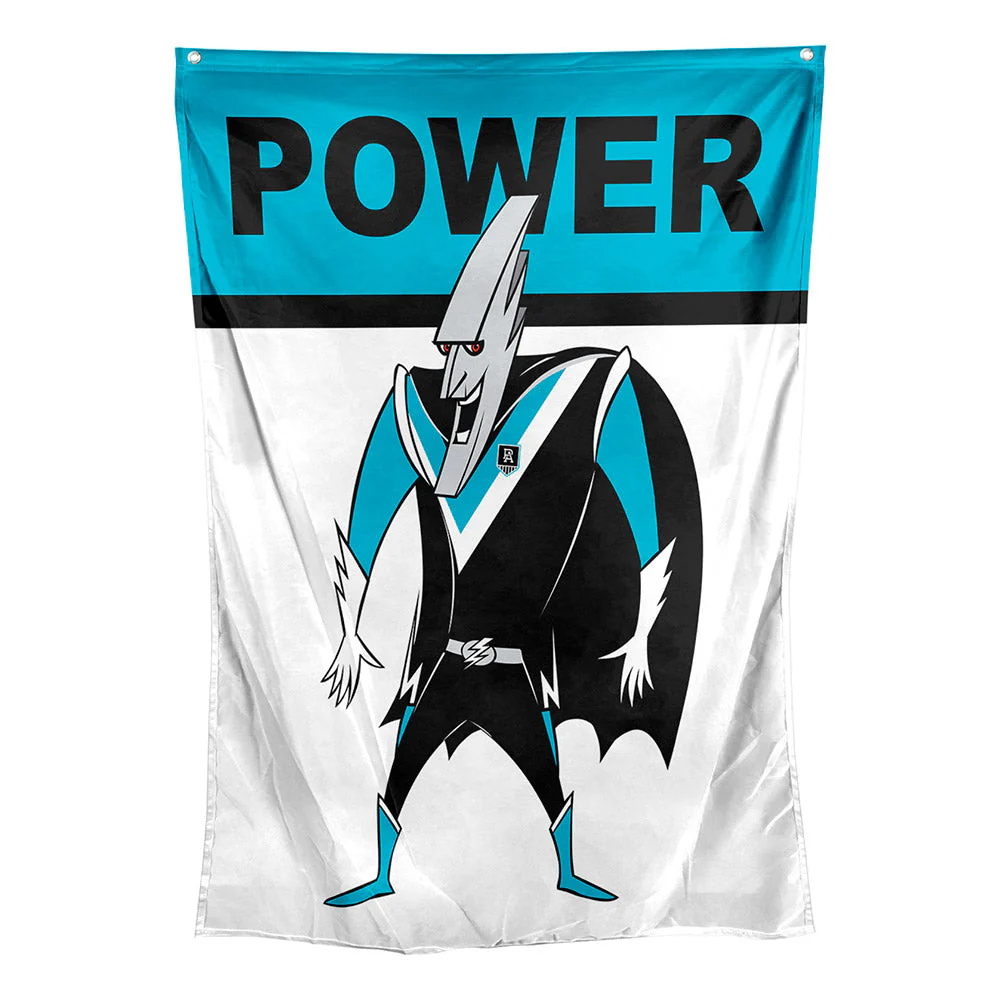 Port Adelaide Retro Wall Flag - Image 2