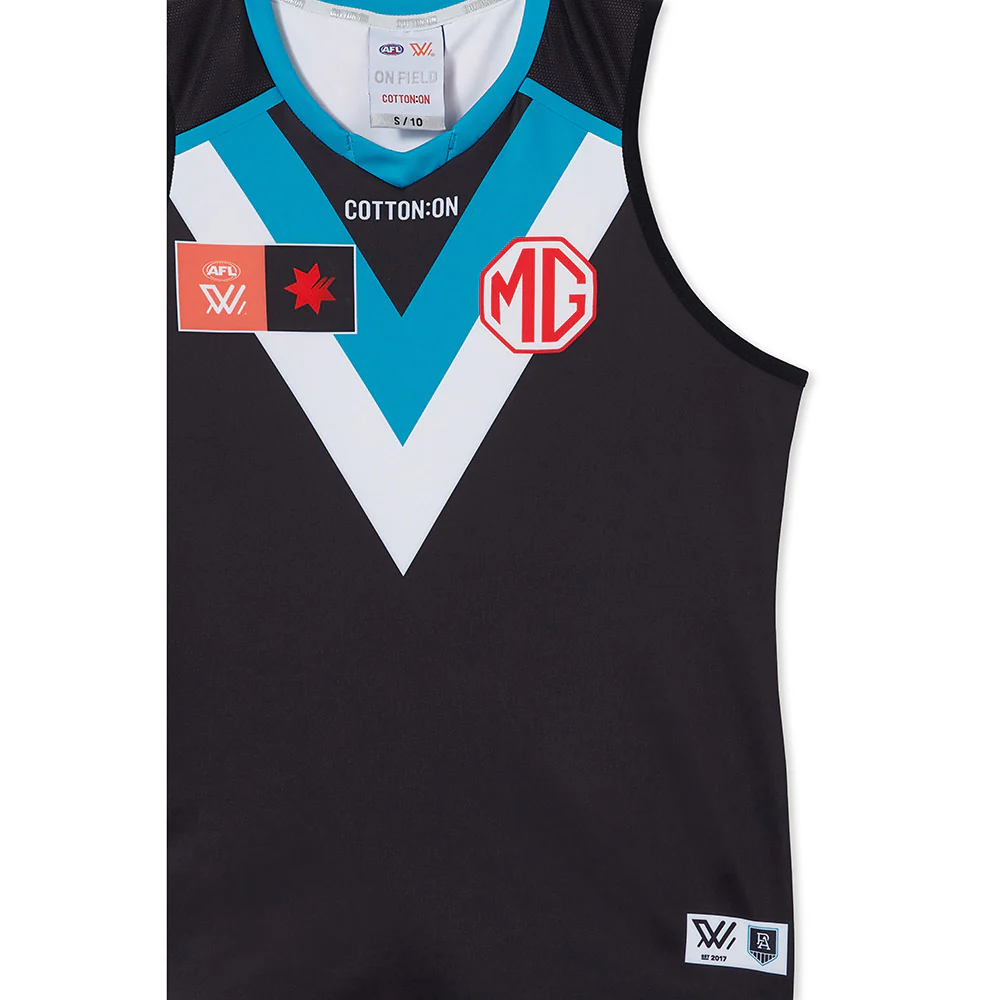 Port Adelaide Season 8 AFLW Authentic Home Guernsey - Image 3