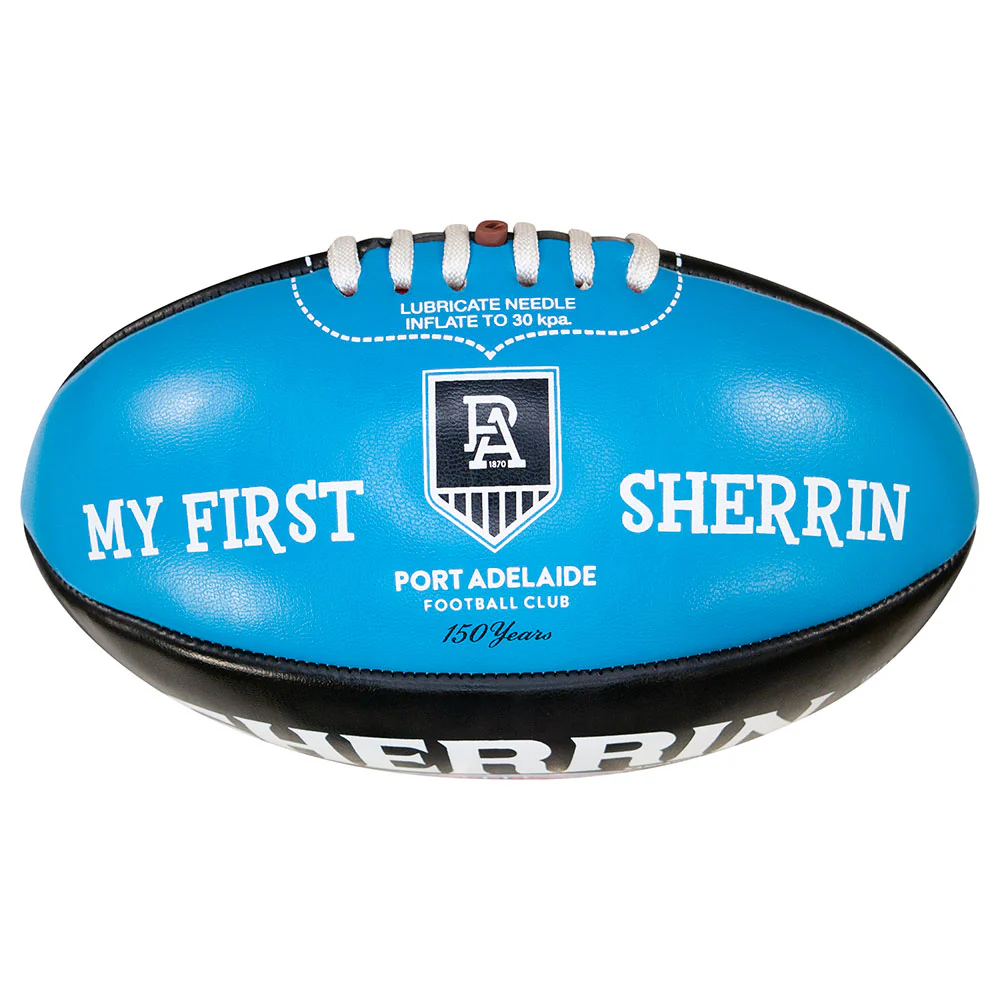 Port Adelaide Sherrin My First Footy