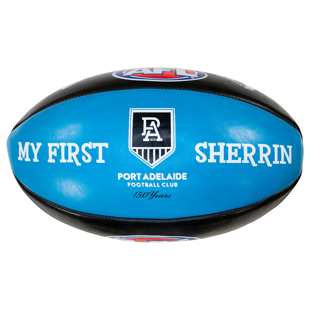 Port Adelaide Sherrin My First Footy - Image 3
