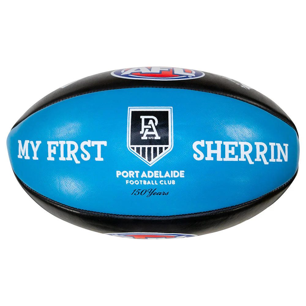 Port Adelaide Sherrin My First Footy - Image 5