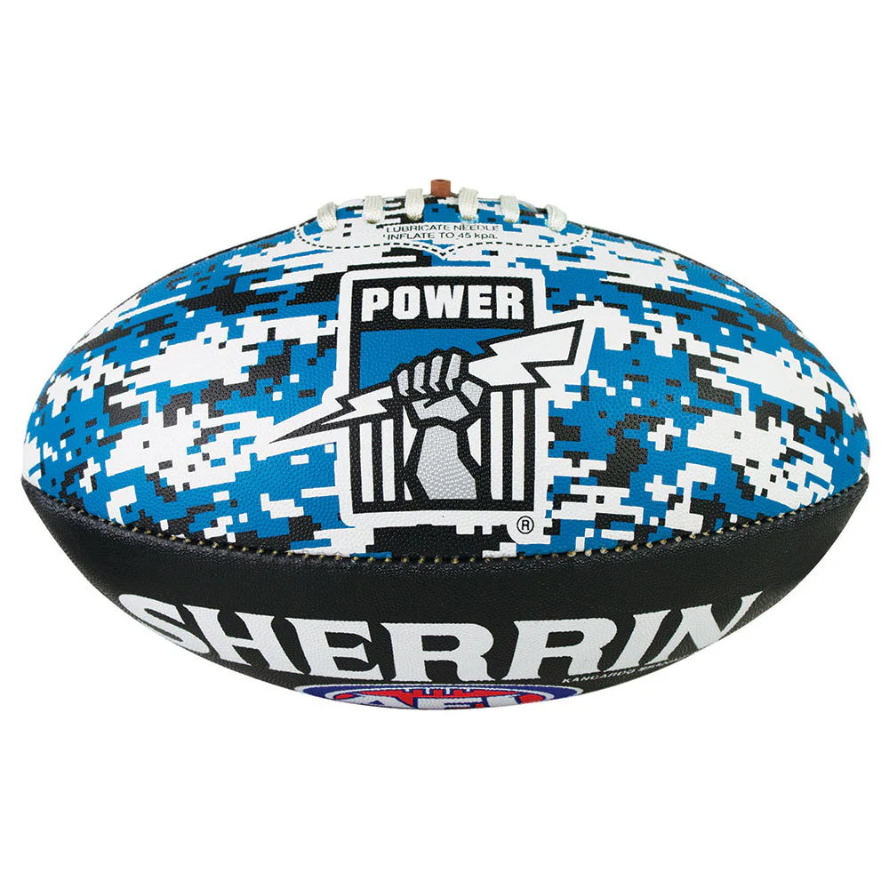 Port Adelaide Sherrin Size 3 - Image 4