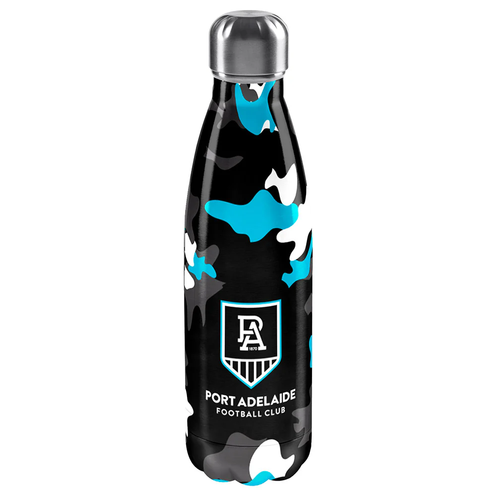 Port Adelaide Stainless Steel Wrap Drink Bottle