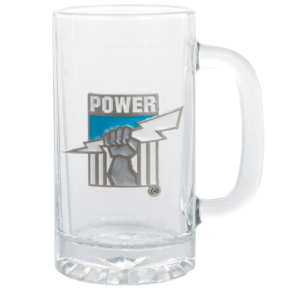 Port Adelaide Stein With Metal Badge - Image 2