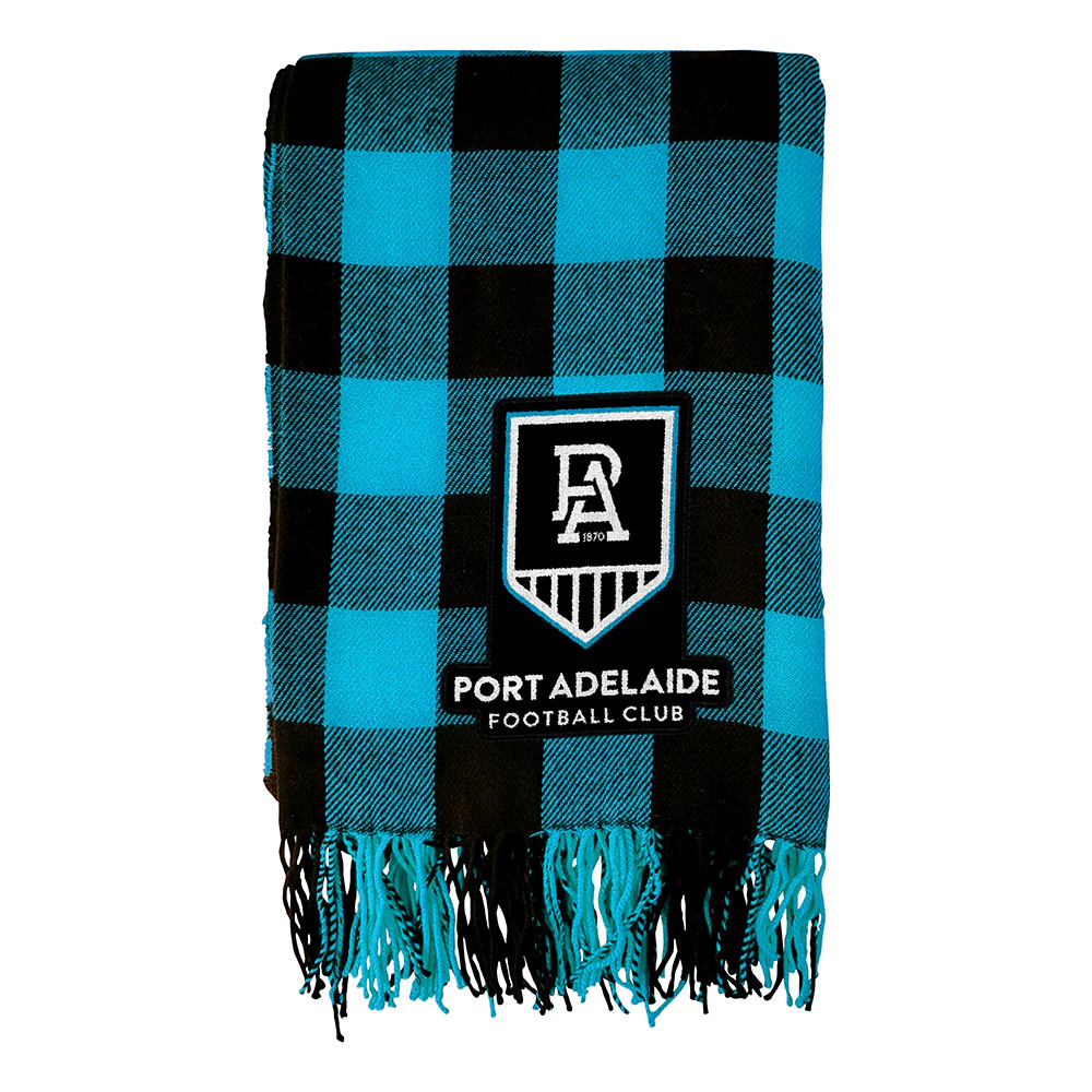 Port Adelaide Tartan Throw