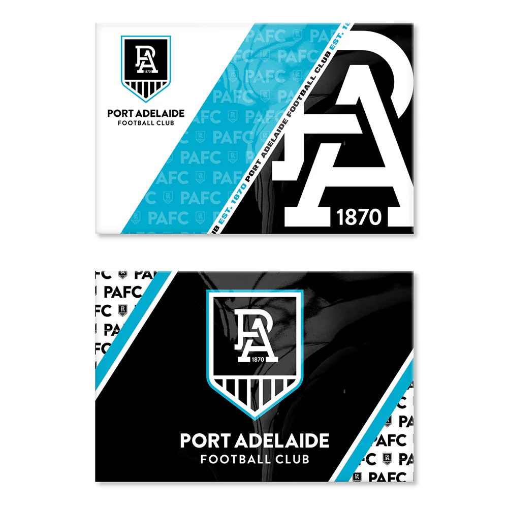 Port Adelaide Team Logo Magnets - 2 Pack