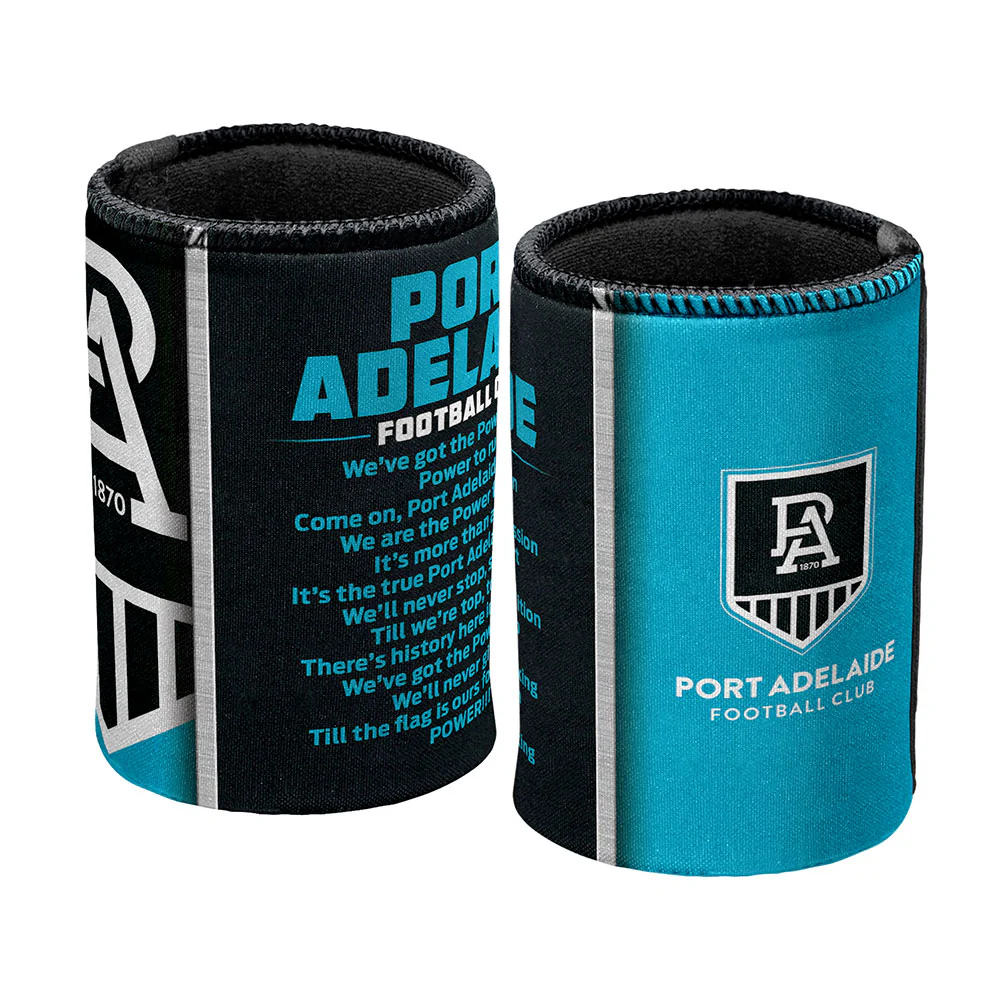 Port Adelaide Team Song Can Cooler