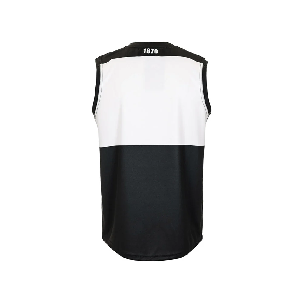 Port Adelaide Toddler Sleeveless Replica Guernsey - Image 2