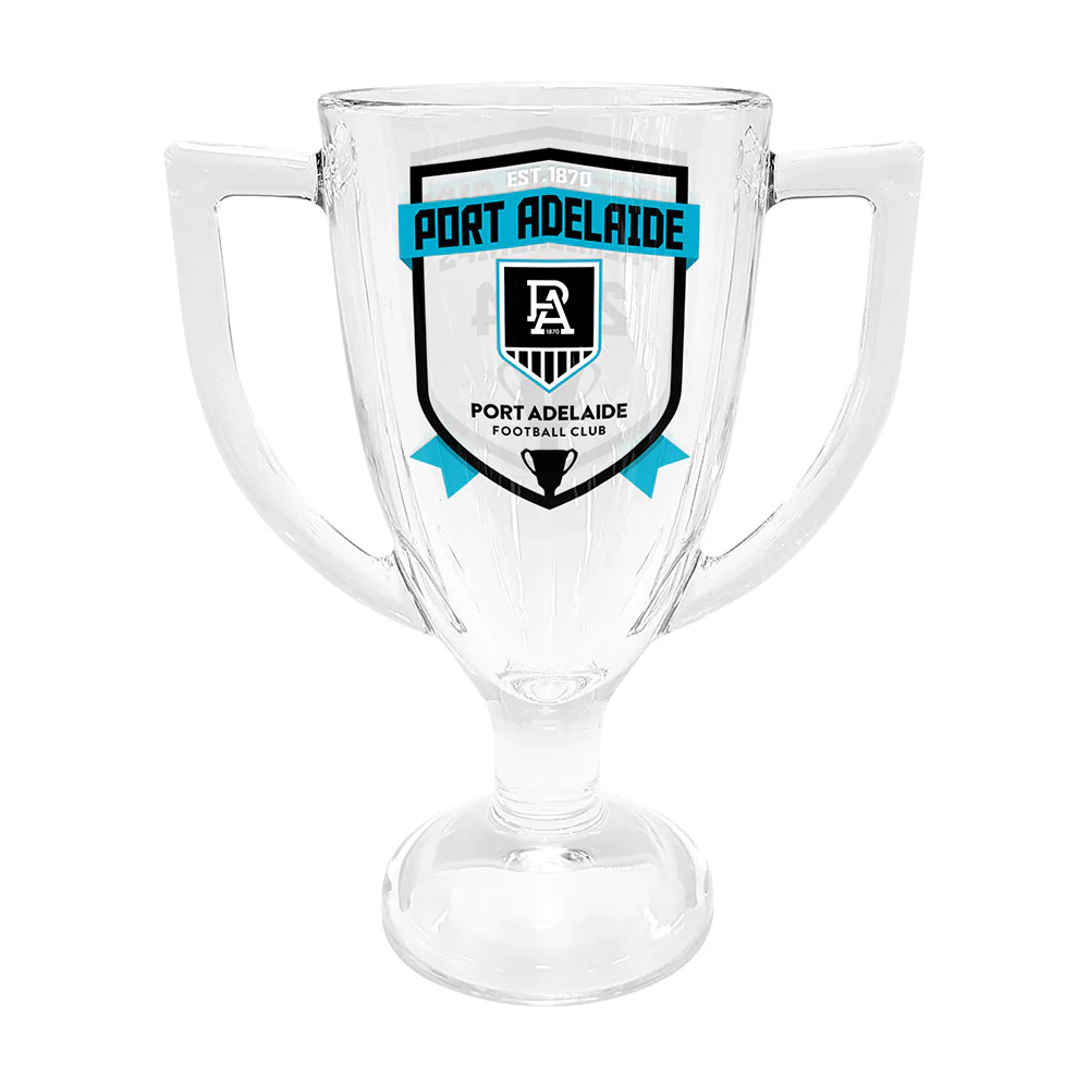 Port Adelaide Trophy Glass
