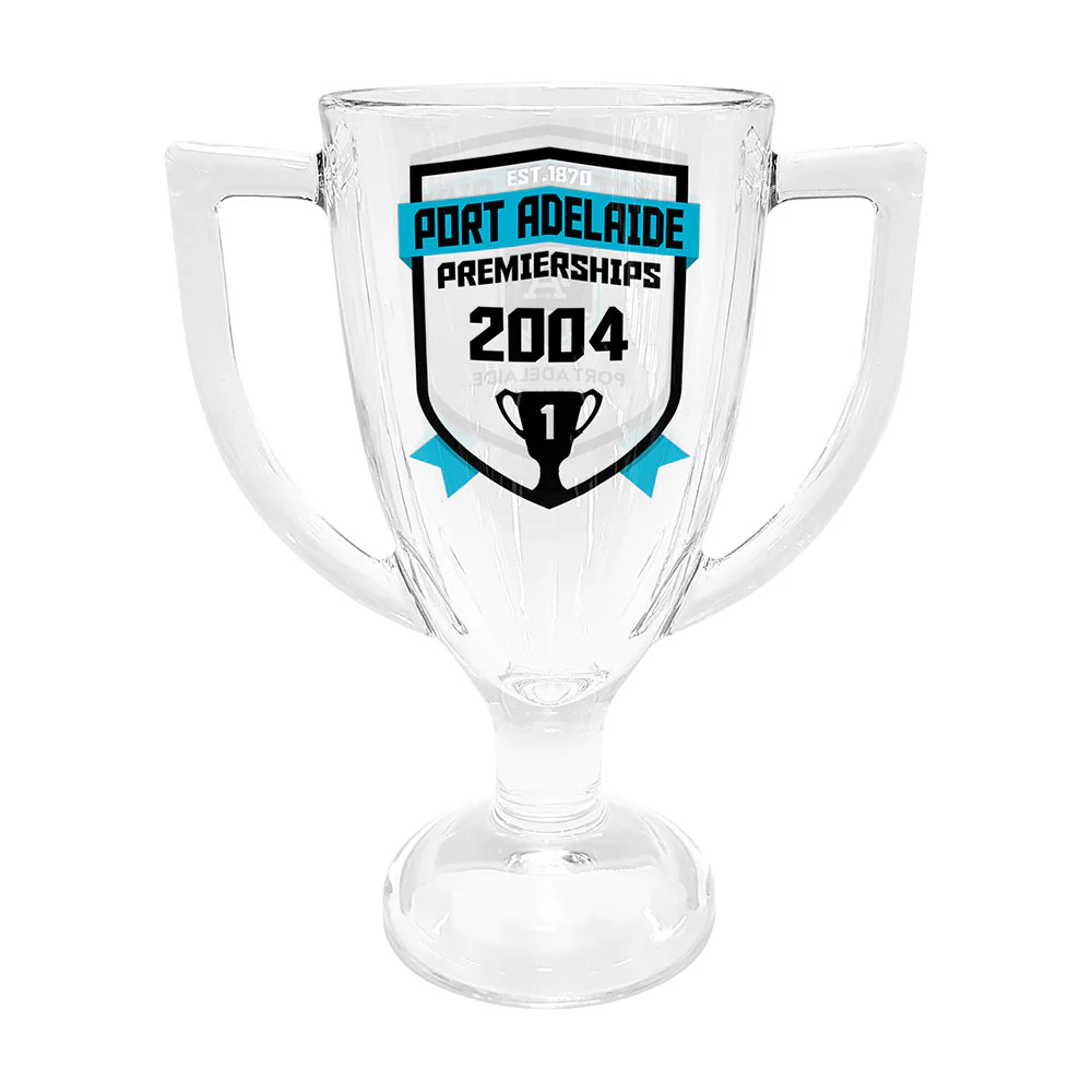 Port Adelaide Trophy Glass - Image 2
