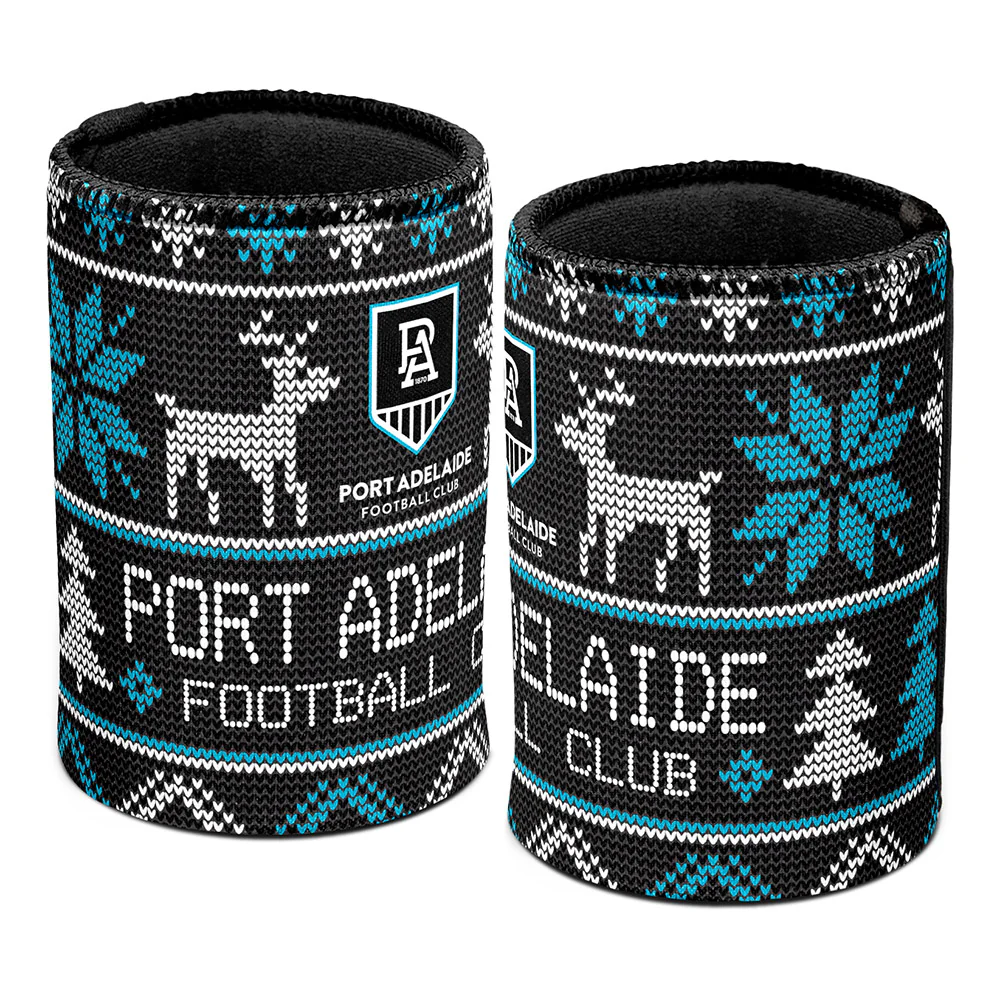 Port Adelaide Christmas Can Cooler